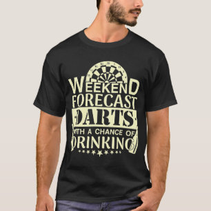 Camiseta Dentes de Previsão de Fim de Semana da Cerveja com