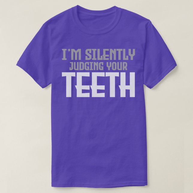 Camiseta Dentes dentárias (Frente do Design)