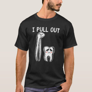 Camiseta Dentes Eu Puxo O Dentista Assistente De Estudante 