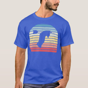 Camiseta Dentes Retrovisuais Jogando Presente Sunset Vintag