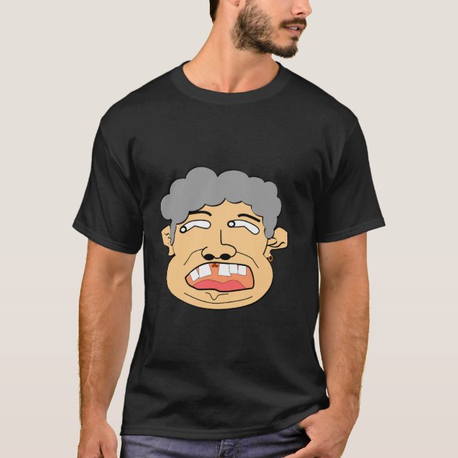 Camiseta Dentes Tortos Engraçados (Frente)
