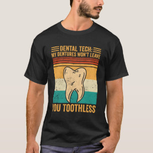 Camiseta Dentilações De Odontologia De Laboratório Dentário