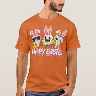 Camiseta Dentist Happy Easter Day  0   Bunny Tooth Dental A