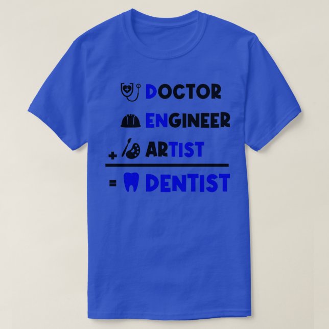 Camiseta Dentist Job Gift 3 (Frente do Design)
