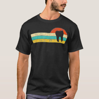 Camiseta Dentist Retro Vintage Dental Surgeon Mouth Doctor