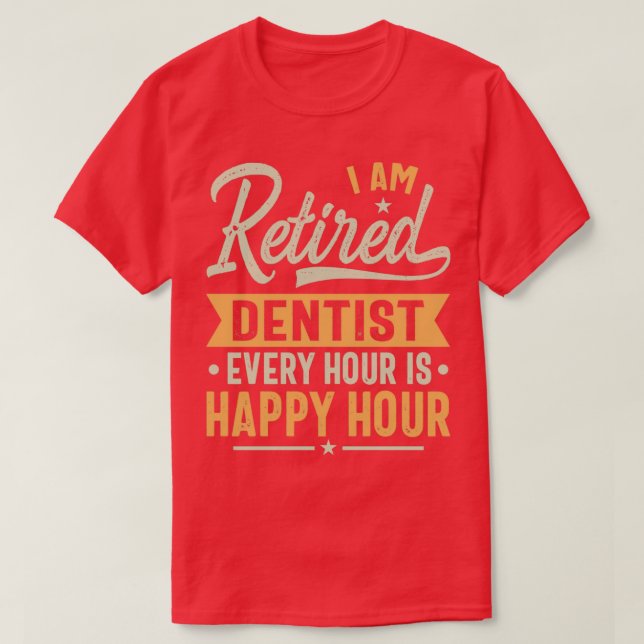 Camiseta Dentista Aposentado Oferta de Ideias Dentista Apos (Frente do Design)