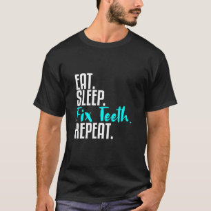 Camiseta Dentista Assistente Dental Ortodontista