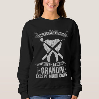Camiseta Dentista de Dente Avô Igual a Um Normal Exceto Mu