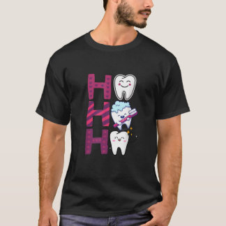 Camiseta Dentista de Natal Engraçado Dentista de Natal Assi