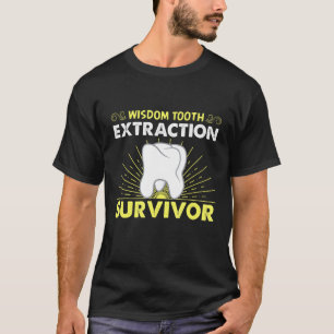 Camiseta Dentista Dental Assistente de Extração dentária