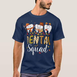 Camiseta Dentista Dental Cuja Esquadra Dentária Dentária De