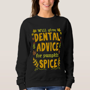 Camiseta Dentista Dental Hygienist Assistant Pumpkin Spice