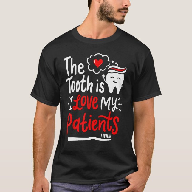 Camiseta Dentista Dental Hygienist Love (Frente)