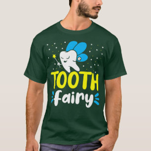 Camiseta Dentista Dentária Da Fada Dente Dente Dente Das Mu