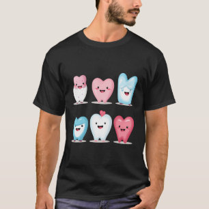 Camiseta Dentista dentária engraçada Dente dentária Esquadr