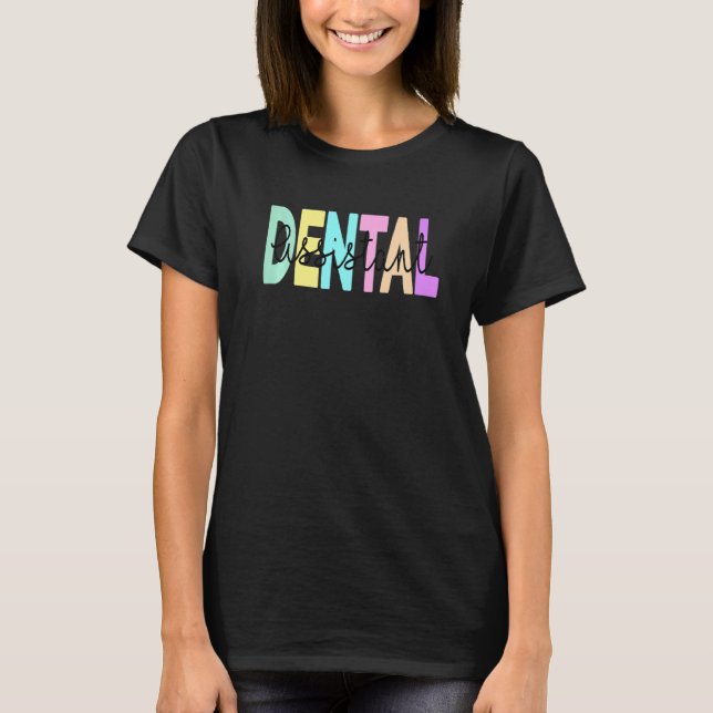 Camiseta Dentista dentária Engraçado Dentista Dentista Dent (Frente)