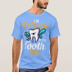 Camiseta Dentista Dentista Dentista Dente Fada Dentária