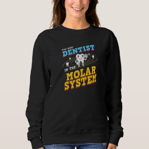 Camiseta Dentista Dentista Dentista Dente Galáxia Dente Mol