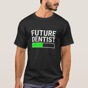 Camiseta Dentista Futuro Carregando Bar Legal Graduação Den