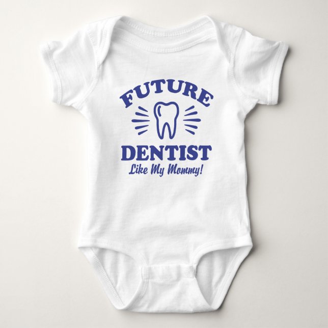 Camiseta Dentista Futuro Como Minha Mamãe (Frente)