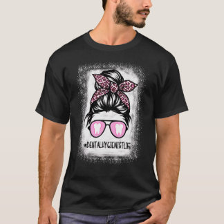 Camiseta Dentista Higienista Dental A Vida Sangrou Mensagem