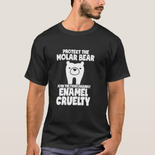 Camiseta Dentista Higienista Dental Dentes Engraçado Protej