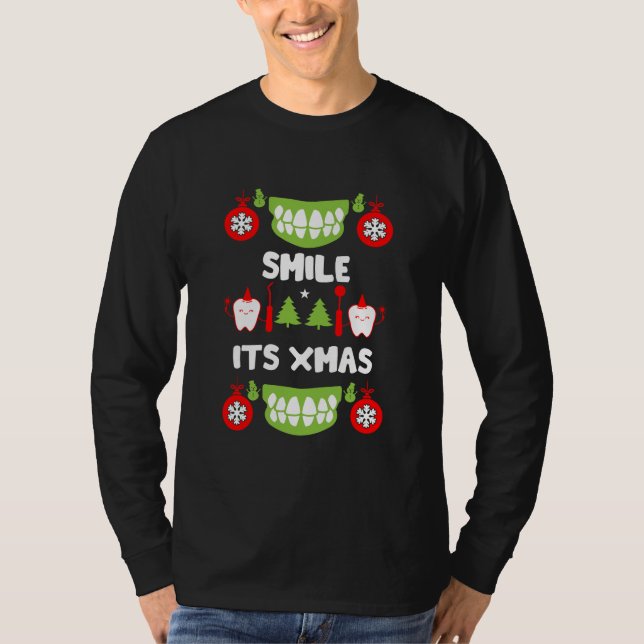 Camiseta Dentista Natal (Frente)