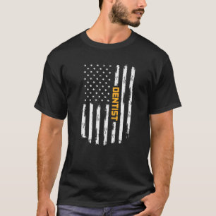 Camiseta Dentista Orgulha - Carrer Vintage American Fla