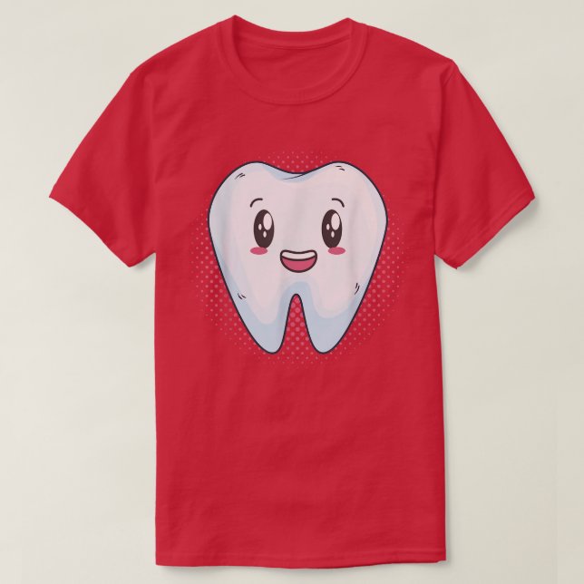 Camiseta Dentista Ort. Dentista da Fada dos Dentes Feliz (Frente do Design)