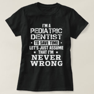 Camiseta Dentista Pediátrico