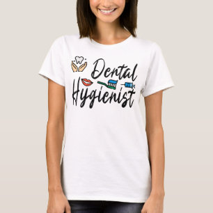 Camiseta Dentista Presente Higienista Dental