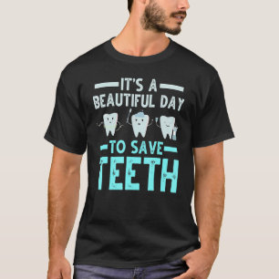 Camiseta Dentista Salve Dentes Higienista Dental Appa
