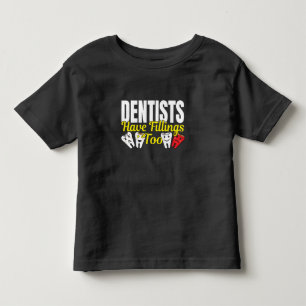 Camiseta Dentista Tem Enchimentos Também - Sentimentos Dent