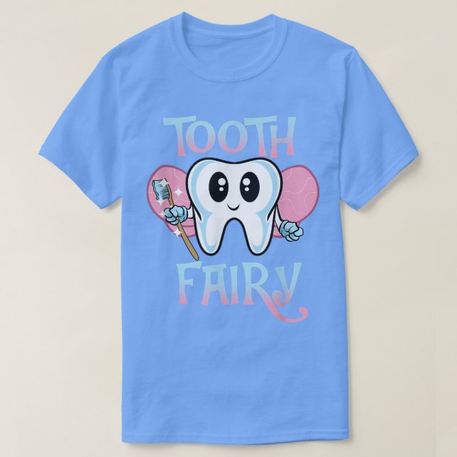 Camiseta DentistTooth Fairy Fairy Vintage (Frente do Design)