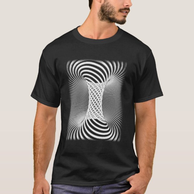 Camiseta Dentro A Ele Torus Illusão Óptica (Frente)