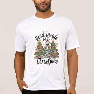 Camiseta Dentro de morto, mas é o presente de Natal engraça