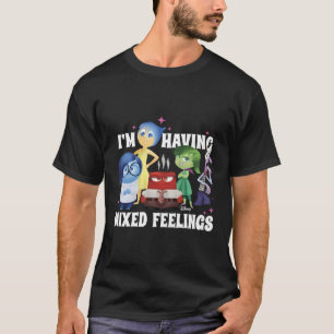 Camiseta Dentro De Saída Estou Tendo Sentimentos Mistos