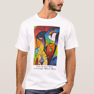 Camiseta Dentro do artista dentro por Christopher - ORAced