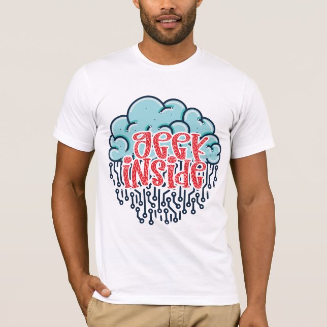 Camiseta Dentro geek (Frente)