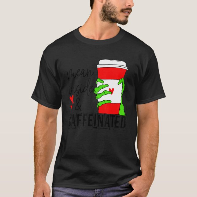 Camiseta Dentro médio e café com esqueleto em café L (Frente)