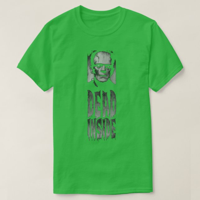 Camiseta DENTRO morto (Frente do Design)