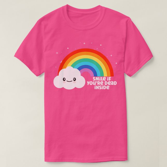 Camiseta Dentro morto (Frente do Design)