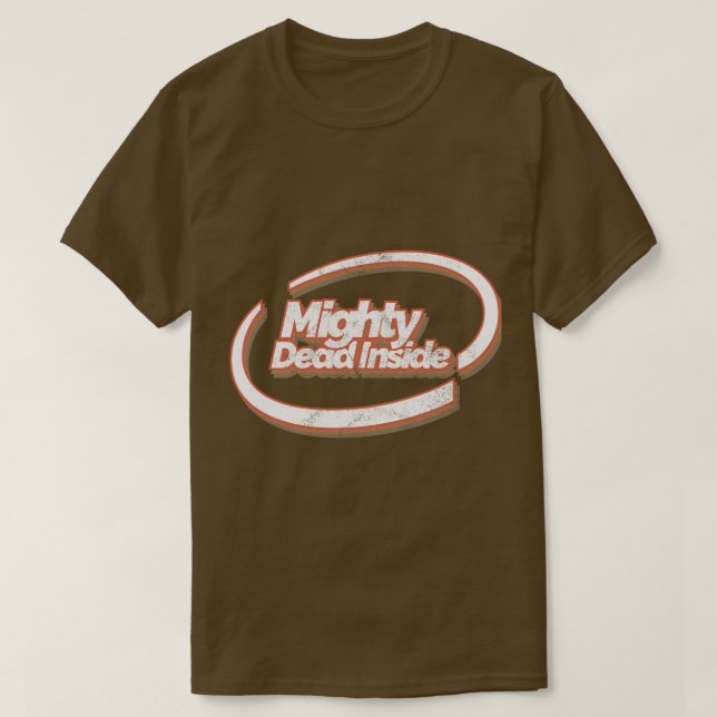 Camiseta Dentro poderoso do Morto (Frente do Design)