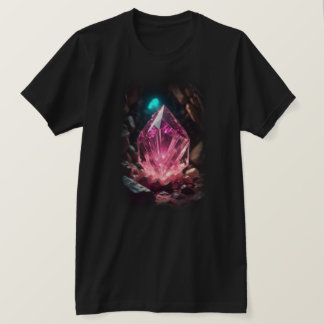 Camiseta dentro Profundo de Cristal 3d