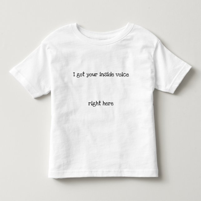 Camiseta Dentro Voice T (Frente)