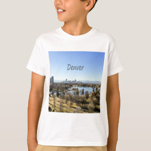 Camiseta Denver City e Mountain Colorado