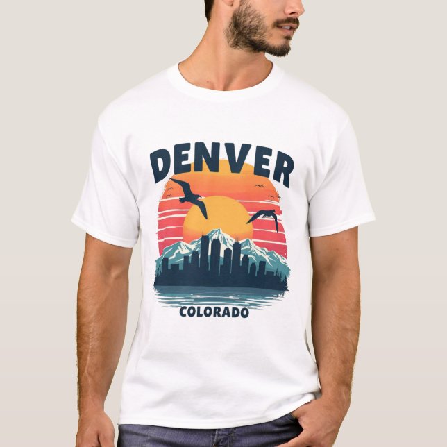 CAMISETA DENVER COLORADO (Frente)