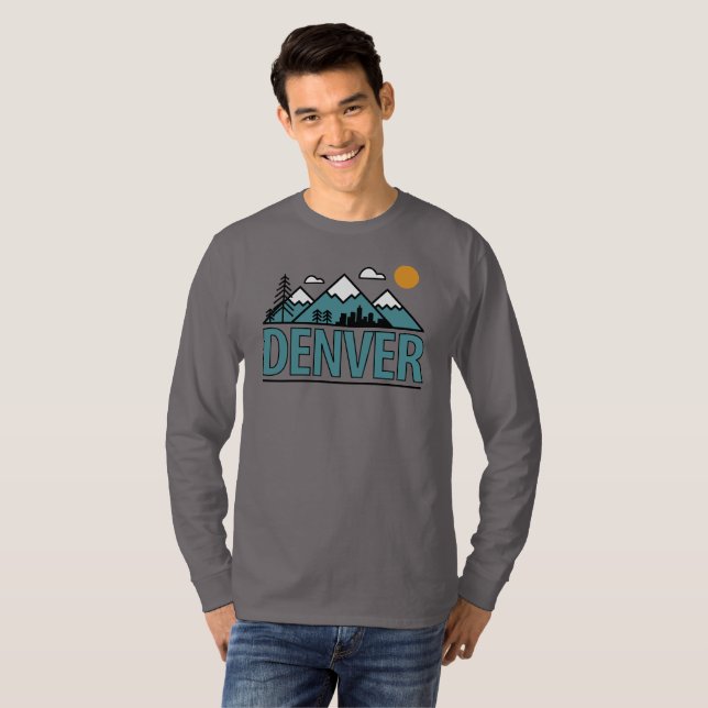 Camiseta Denver Colorado (Frente Completa)
