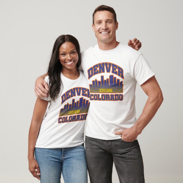 Camiseta Denver, Colorado (Unissex)
