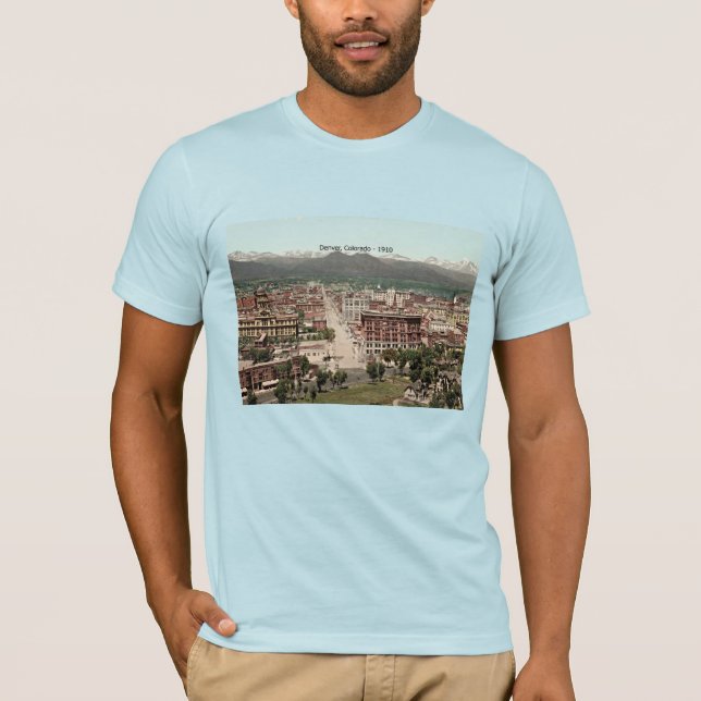 Camiseta Denver, Colorado 1910, (Frente)